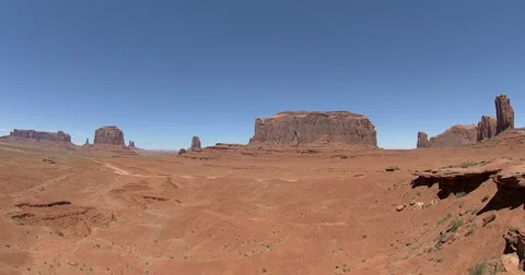 Monument Valley. Valley of Rocks. Stock Footage 65173090