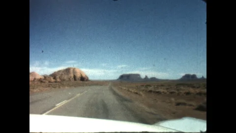 Monument Valley Views 1963 Stock Footage 303095008