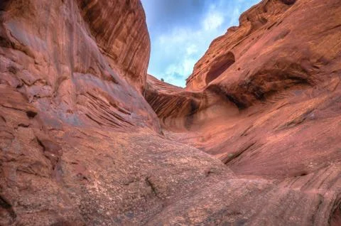 Monument valley wave Stock Photos