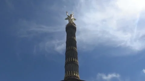 Monument of Victory in Berlin Stock Footage 92094002
