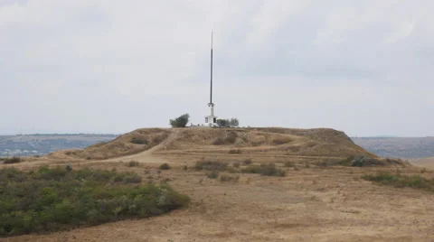 A Monument to the Victory in World War Stock Footage 66785783