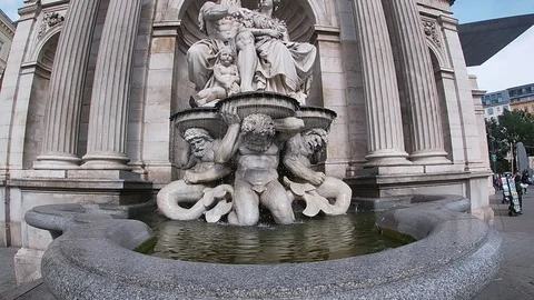 Monument in Vienna Stock Footage 119635455