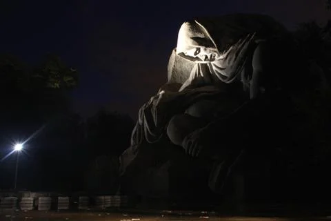 Monument in volgograd Stock Photos