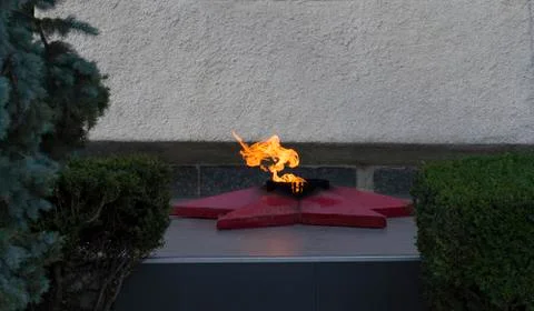 Monument to wars to winners in war Stock Photos