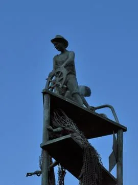 Monument to the worker Stock-Fotos