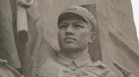 Monument to the Workers 2 Video stock 45670640