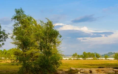 Monumental huge clouds Stock Photos