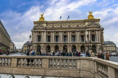 Monumentale Opéra Garnier, Opera Square in Paris, France Foto stock