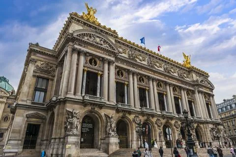 Monumentale Opéra Garnier, Opera Square in Paris, France Foto stock