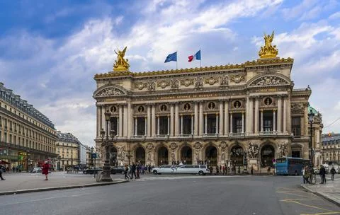 Monumentale Opéra Garnier, Opera Square in Paris, France Foto stock