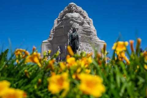 Monuments Among the Flowers Photos