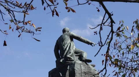 Monument's back under the blue sky Видео 68991053
