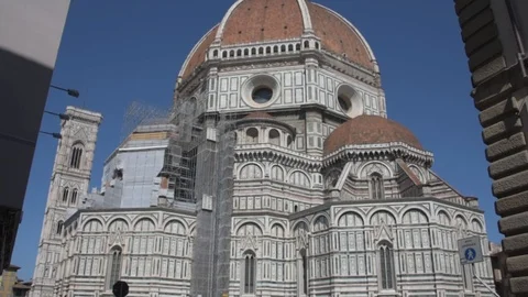 Monuments of the city of florence tuscany Stock Footage 101380120