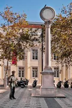 Monuments in lisbon Stock Photos