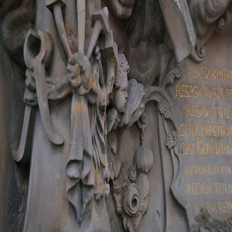 Monuments Prague. Karlov most Stock Footage 69422930