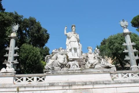 Monuments of rome Stock Photos