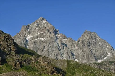 The Monviso. Stock Photos