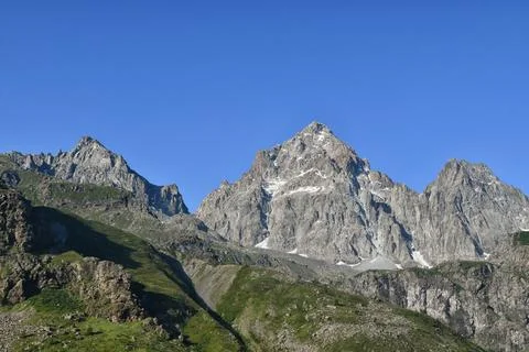 The Monviso. Stock Photos