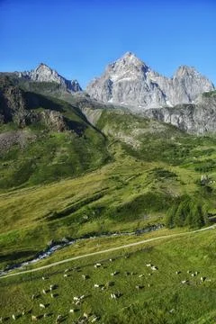 The Monviso. Stock Photos