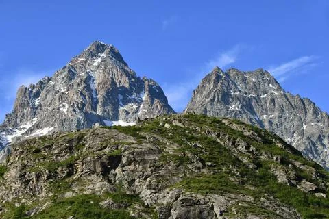 The Monviso. Stock Photos