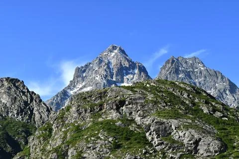 The Monviso. Stock Photos