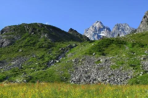The Monviso. Stock Photos