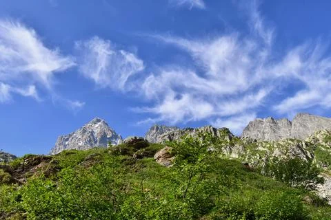 The Monviso. Stock Photos