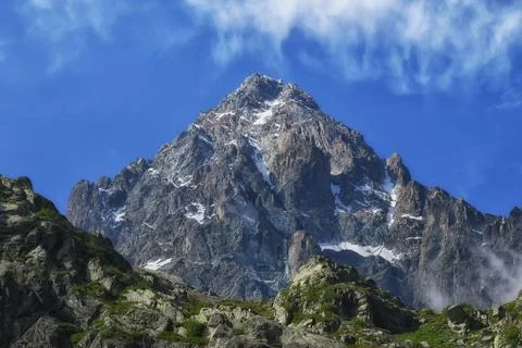 The Monviso. Stock Photos