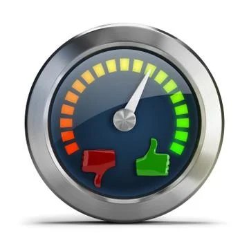 Mood meter Stock Illustration