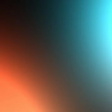 A moody abstract gradient combines deep charcoal, teal, orange, and bright .. Illustrazione stock