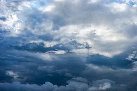 Moody dramatic sky Stock Photos