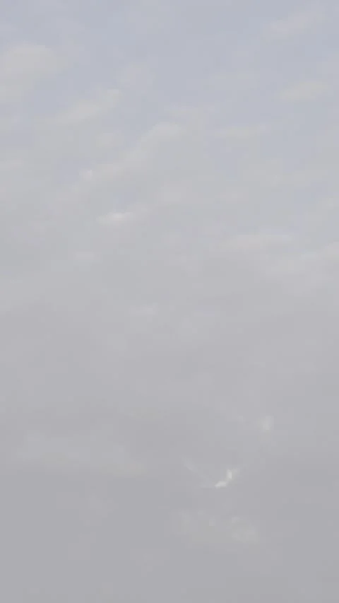 Moody Gray Cloud Pattern in Dusk Sky Stock Footage 344601345