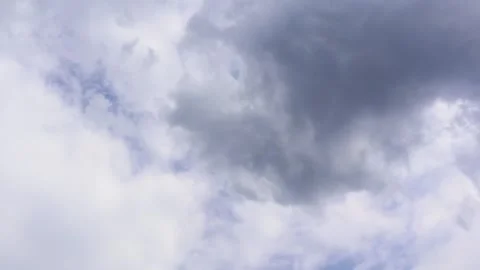 Moody image of a heavy overcast sky, perfect for background use. Time lapse. 스톡 동영상 276266249