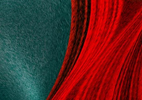 A moody modern abstract background featuring a deeply textured red fabric f.. Stock-Illustration