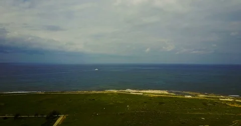 Moody seascape Stock Footage 74221414