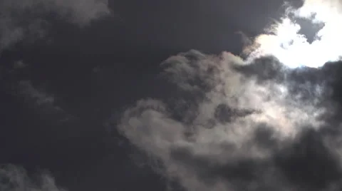 Moody Sky Video stock 47762094
