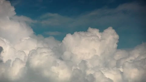 Moody stormy timelapse of clouds forming Stock Footage 246172114