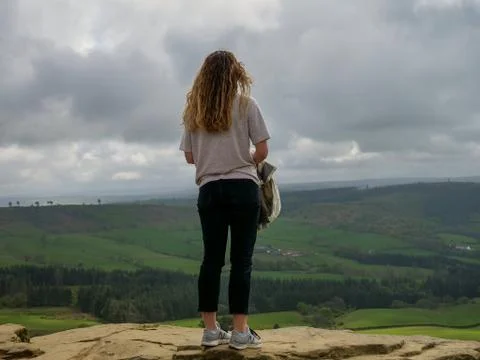 A Moody View Foto stock