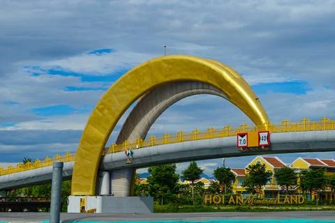 Moolight Bridge Hoi An Stock Photos