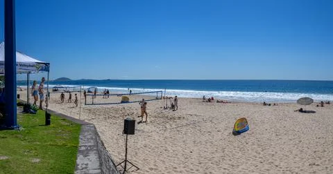 MOOLOOLABA, AUSTRALIA - Aug 28, 2021: Living with Covid in a new world Fotos Stock