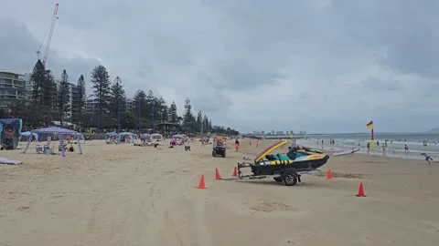Mooloolaba, Australia - Stunning Beaches, Sunshine Coast, and Marine Life [8K] 動画素材 299140229
