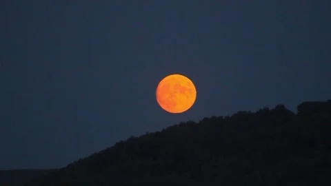 The Moon 02 Video stock 159594870