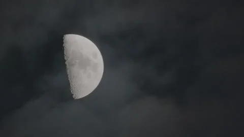 Moon 051 Stock Footage 345502200