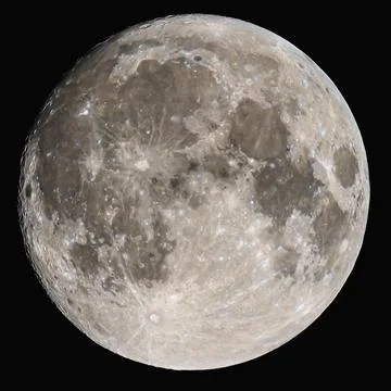 Moon-0717-HDR Stock Photos