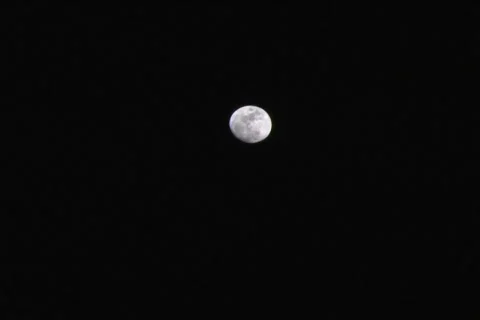 Moon 3Qtr002 Stock Footage
