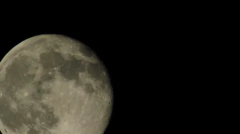 Moon 45 Stock Footage