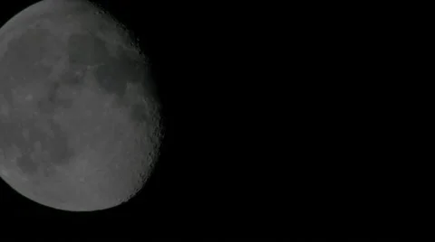 Moon 4K, close up Stock Footage 40819229