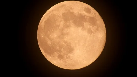 Moon 4K closeup video Video stock 92236174