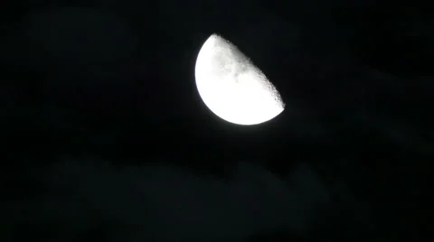 Moon 4K [overexposed] Stock Footage 41780329