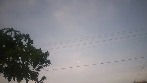 Moon afternoon Video stock 242715684